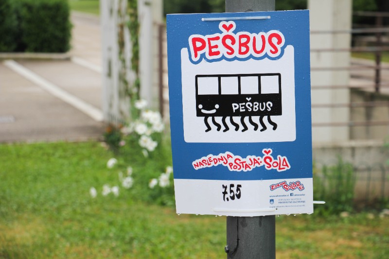Aktivno v šolo – podpora šolam in občinam pri spodbujanju pešačenja in kolesarjenja v šolo