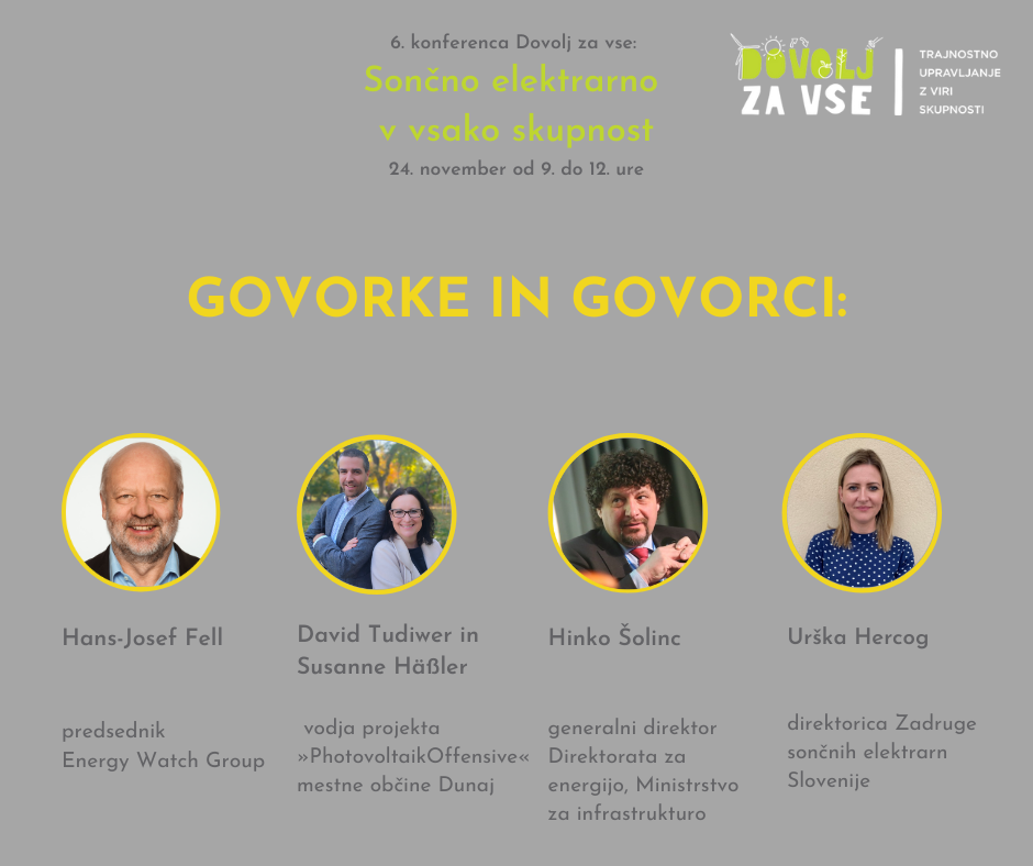 Sončno elektrarno v vsako skupnost (sporočilo za javnost)