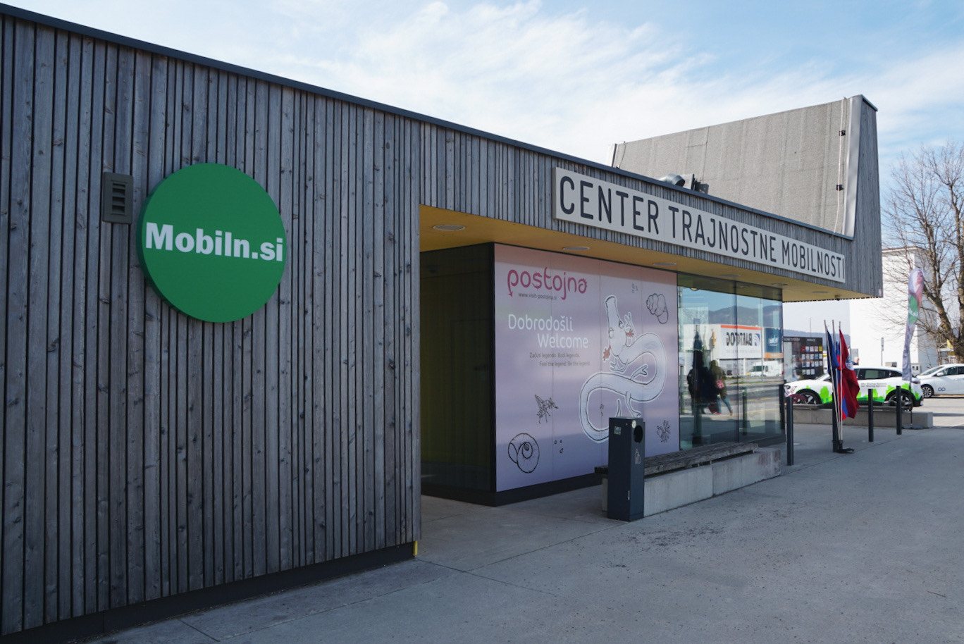 Center trajnostne mobilnosti Postojna