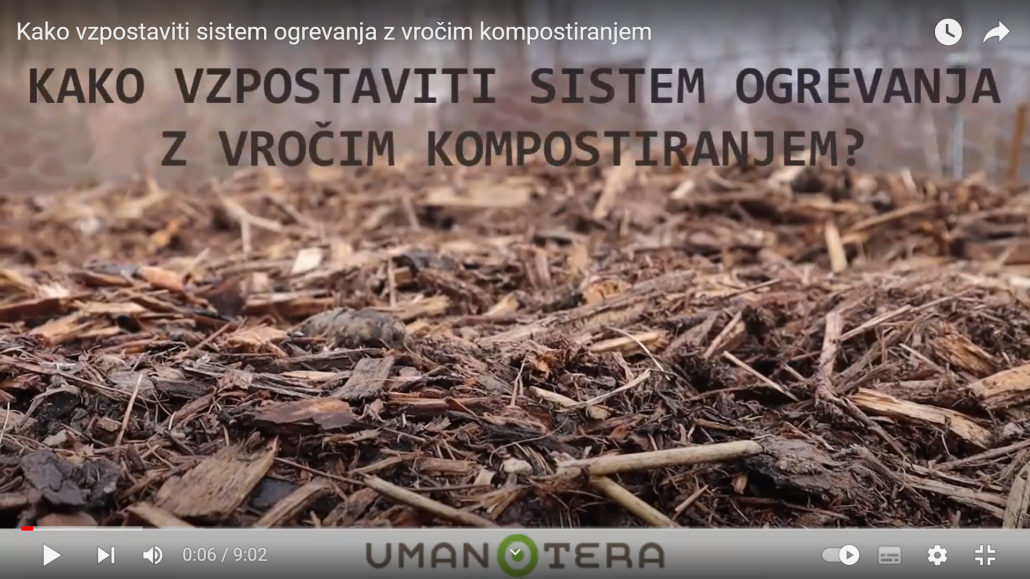Kako vzpostaviti sistem ogrevanja z vročim kompostiranjem?